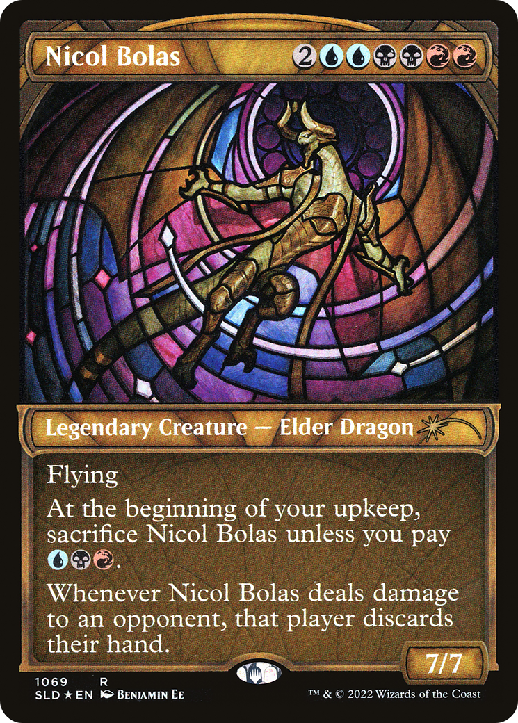 Nicol Bolas (SLD-1069) - Secret Lair Drop: (Showcase) Foil - Premium MTG Single from Wizards of the Coast - Just $4! Shop now at Game Crave Tournament Store