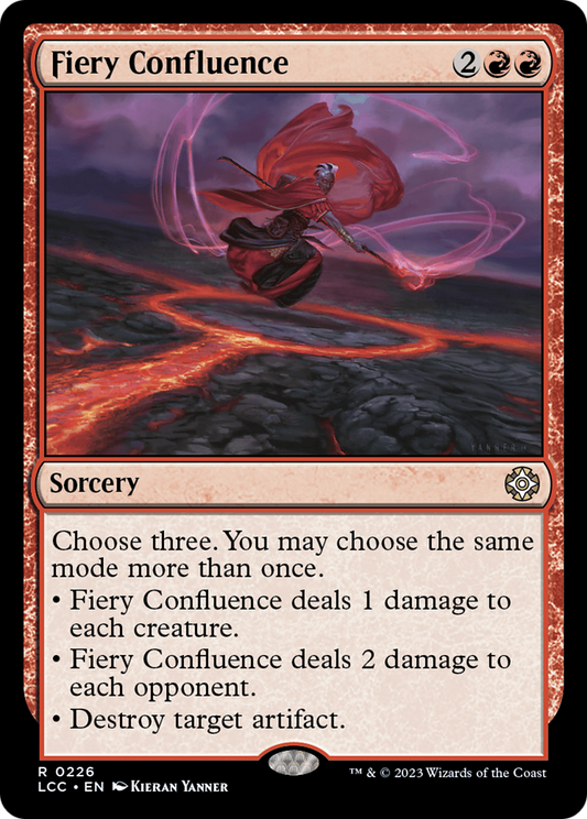 Fiery Confluence (LCC-226) - The Lost Caverns of Ixalan Commander - Premium MTG Single from Wizards of the Coast - Just $0.08! Shop now at Game Crave Tournament Store