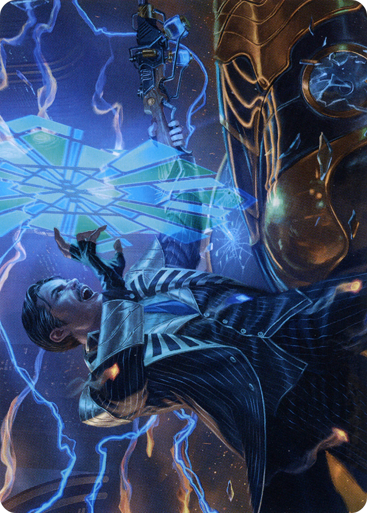 Brokers Veteran // Brokers Veteran (ASNC-010) - New Capenna Art Series (Borderless) Foil - Premium MTG Single from Wizards of the Coast - Just $0! Shop now at Game Crave Tournament Store