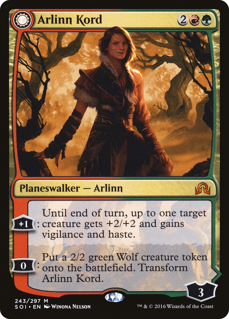 Arlinn Kord // Arlinn, Embraced by the Moon (SOI-243) - Shadows over Innistrad: (Double Faced Transform) - Premium MTG Single from Wizards of the Coast - Just $1.72! Shop now at Game Crave Tournament Store