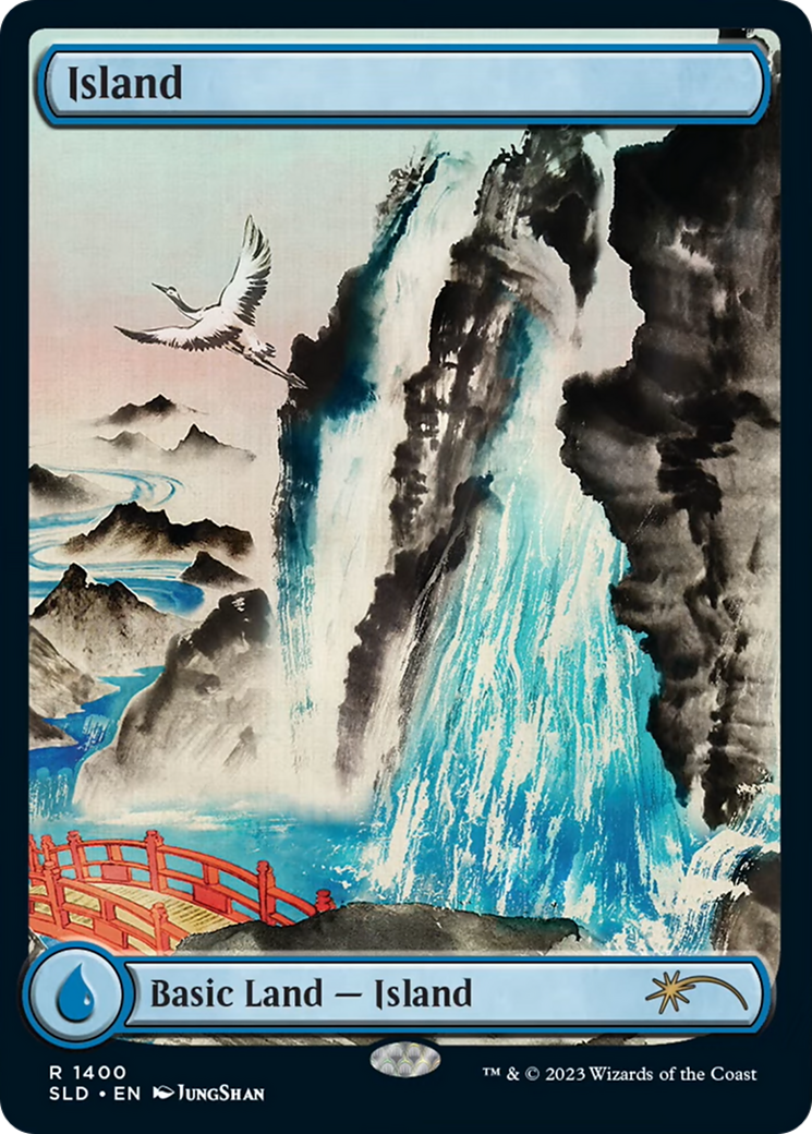 Island (SLD-1400) - Secret Lair Drop Foil - Premium MTG Single from Wizards of the Coast - Just $4.78! Shop now at Game Crave Tournament Store