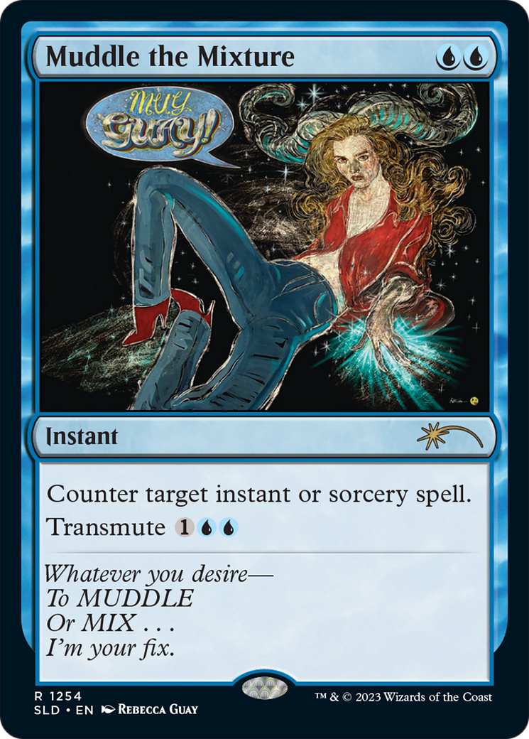 Muddle the Mixture (SLD-1254) - Secret Lair Drop Foil - Premium MTG Single from Wizards of the Coast - Just $1.14! Shop now at Game Crave Tournament Store