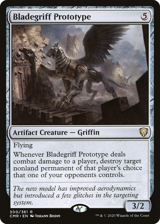 Bladegriff Prototype (CMR-300) - Commander Legends Foil - Premium MTG Single from Wizards of the Coast - Just $0.08! Shop now at Game Crave Tournament Store