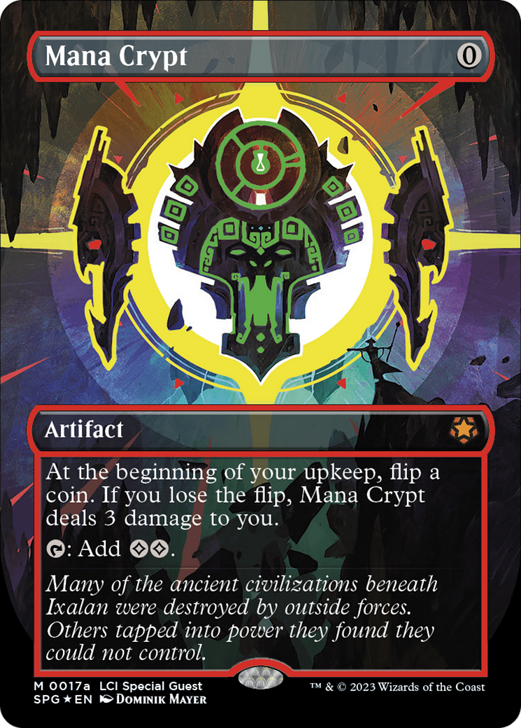 Mana Crypt (SPG-17A) - Special Guests (Borderless) Foil - Premium MTG Single from Wizards of the Coast - Just $862.80! Shop now at Game Crave Tournament Store