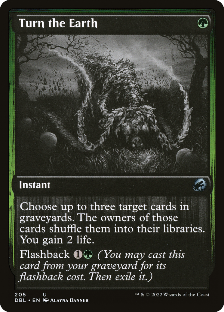 Turn the Earth (DBL-205) - Innistrad: Double Feature - Premium MTG Single from Wizards of the Coast - Just $0.11! Shop now at Game Crave Tournament Store
