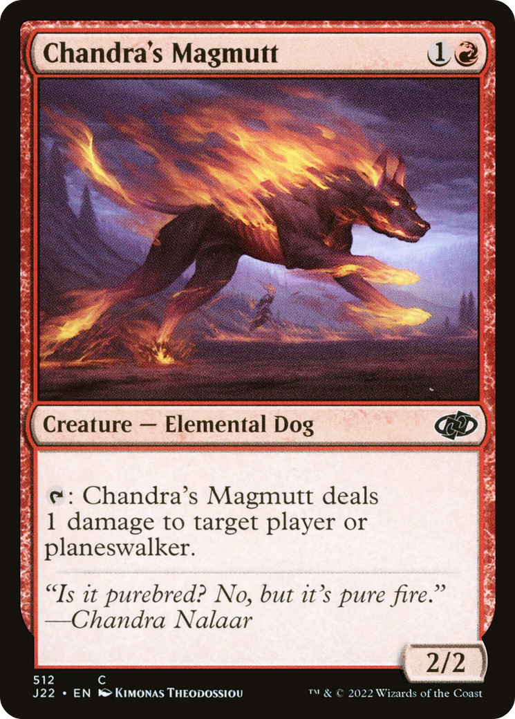 Chandra's Magmutt (J22-512) - Jumpstart 2022 - Premium MTG Single from Wizards of the Coast - Just $0.08! Shop now at Game Crave Tournament Store