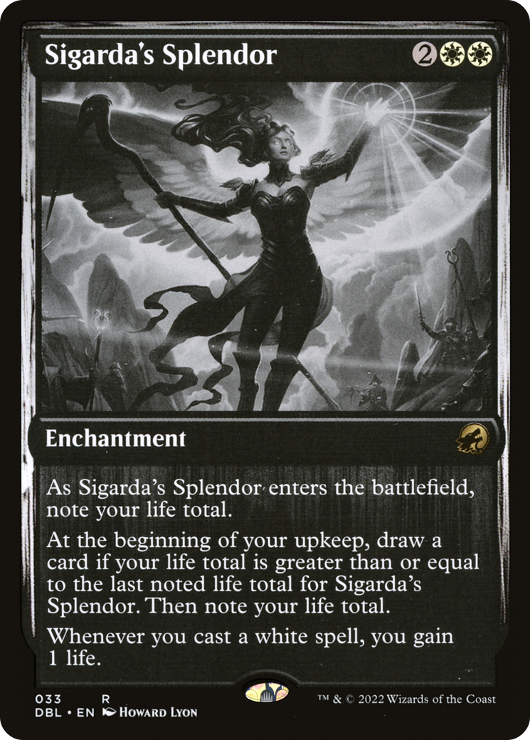 Sigarda's Splendor (DBL-033) - Innistrad: Double Feature - Premium MTG Single from Wizards of the Coast - Just $0.10! Shop now at Game Crave Tournament Store