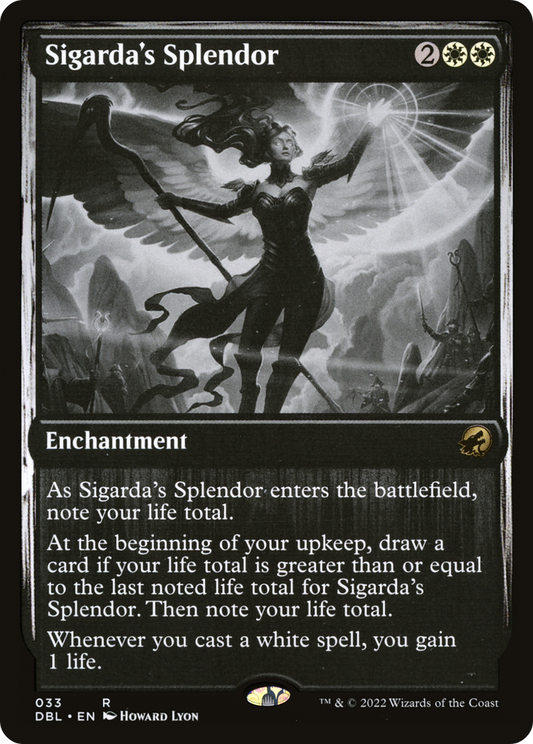 Sigarda's Splendor (DBL-033) - Innistrad: Double Feature - Premium MTG Single from Wizards of the Coast - Just $0.10! Shop now at Game Crave Tournament Store