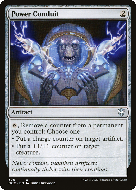 Power Conduit (NCC-376) - New Capenna Commander - Premium MTG Single from Wizards of the Coast - Just $4.40! Shop now at Game Crave Tournament Store