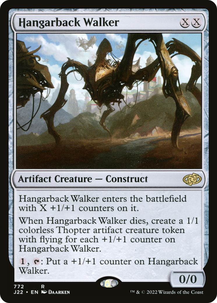 Hangarback Walker (J22-772) - Jumpstart 2022 - Premium MTG Single from Wizards of the Coast - Just $0.51! Shop now at Game Crave Tournament Store