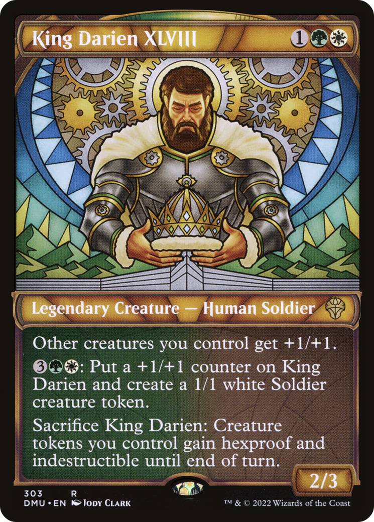 King Darien XLVIII (DMU-303) - Dominaria United: (Showcase) Foil - Premium MTG Single from Wizards of the Coast - Just $0.26! Shop now at Game Crave Tournament Store