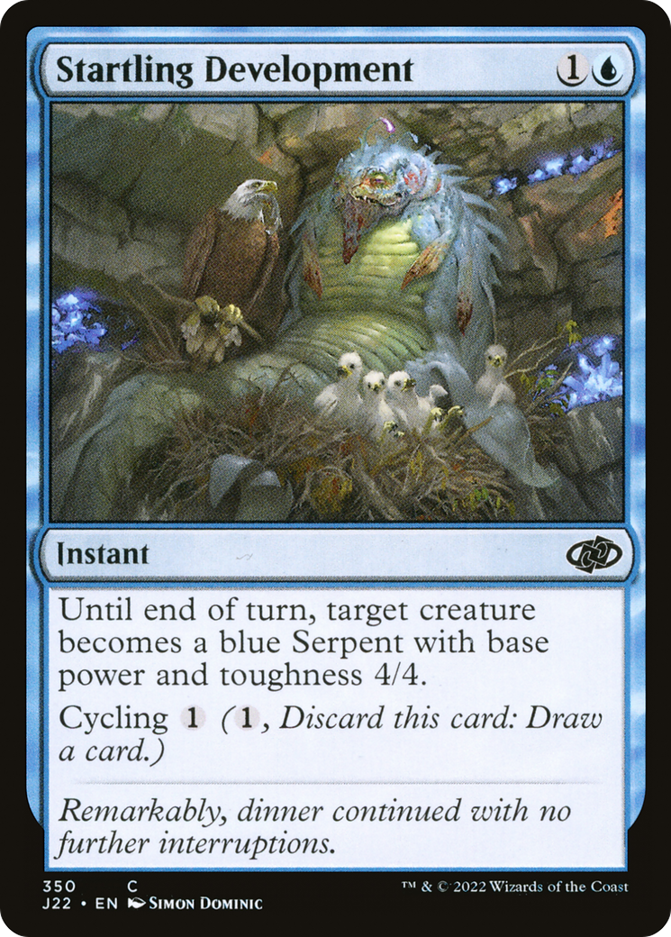Startling Development (J22-350) - Jumpstart 2022 - Premium MTG Single from Wizards of the Coast - Just $0.25! Shop now at Game Crave Tournament Store