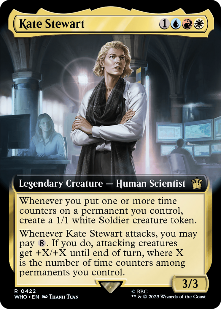 Kate Stewart (WHO-422) - Doctor Who: (Extended Art) - Premium MTG Single from Wizards of the Coast - Just $0.08! Shop now at Game Crave Tournament Store