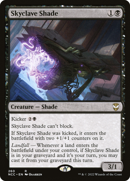 Skyclave Shade (NCC-260) - New Capenna Commander - Premium MTG Single from Wizards of the Coast - Just $0.25! Shop now at Game Crave Tournament Store