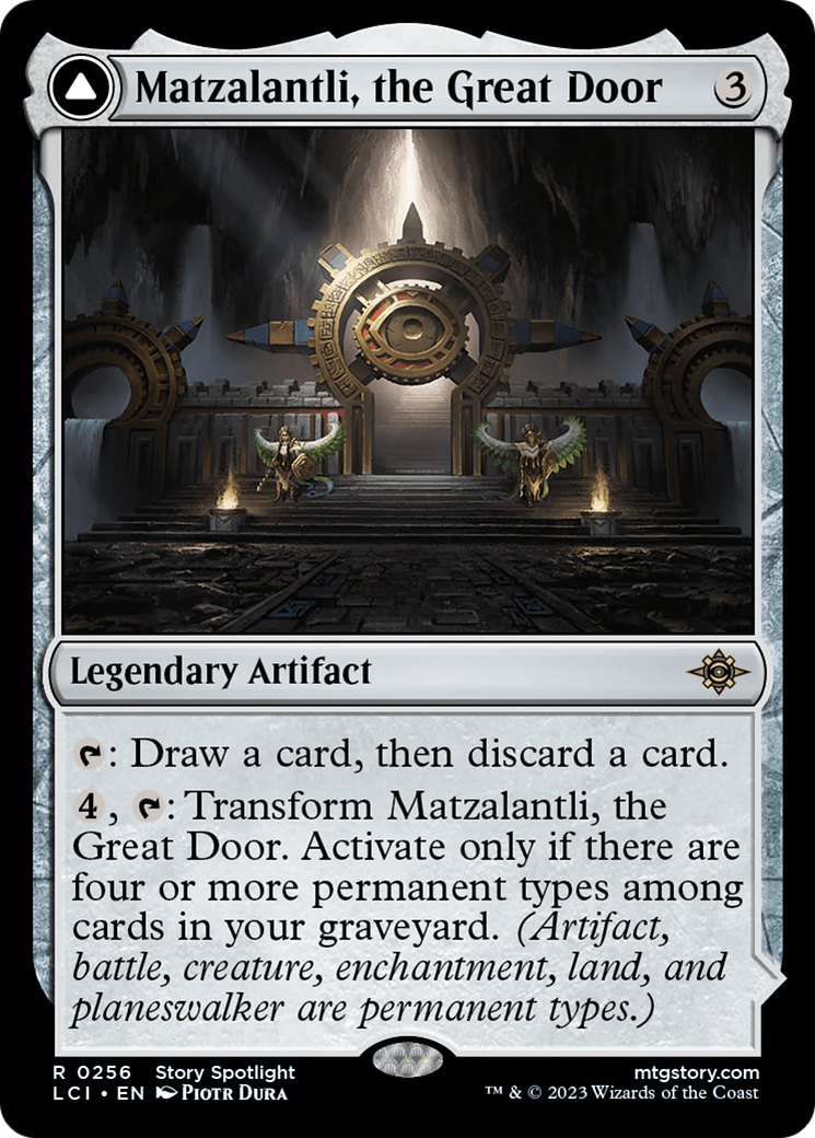 Matzalantli, the Great Door // The Core (LCI-256) - The Lost Caverns of Ixalan Foil - Premium MTG Single from Wizards of the Coast - Just $0.35! Shop now at Game Crave Tournament Store