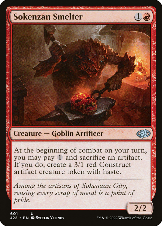 Sokenzan Smelter (J22-601) - Jumpstart 2022 - Premium MTG Single from Wizards of the Coast - Just $0.08! Shop now at Game Crave Tournament Store
