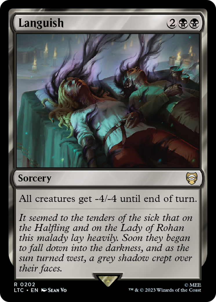 Languish (LTC-202) - Tales of Middle-earth Commander - Premium MTG Single from Wizards of the Coast - Just $0.08! Shop now at Game Crave Tournament Store