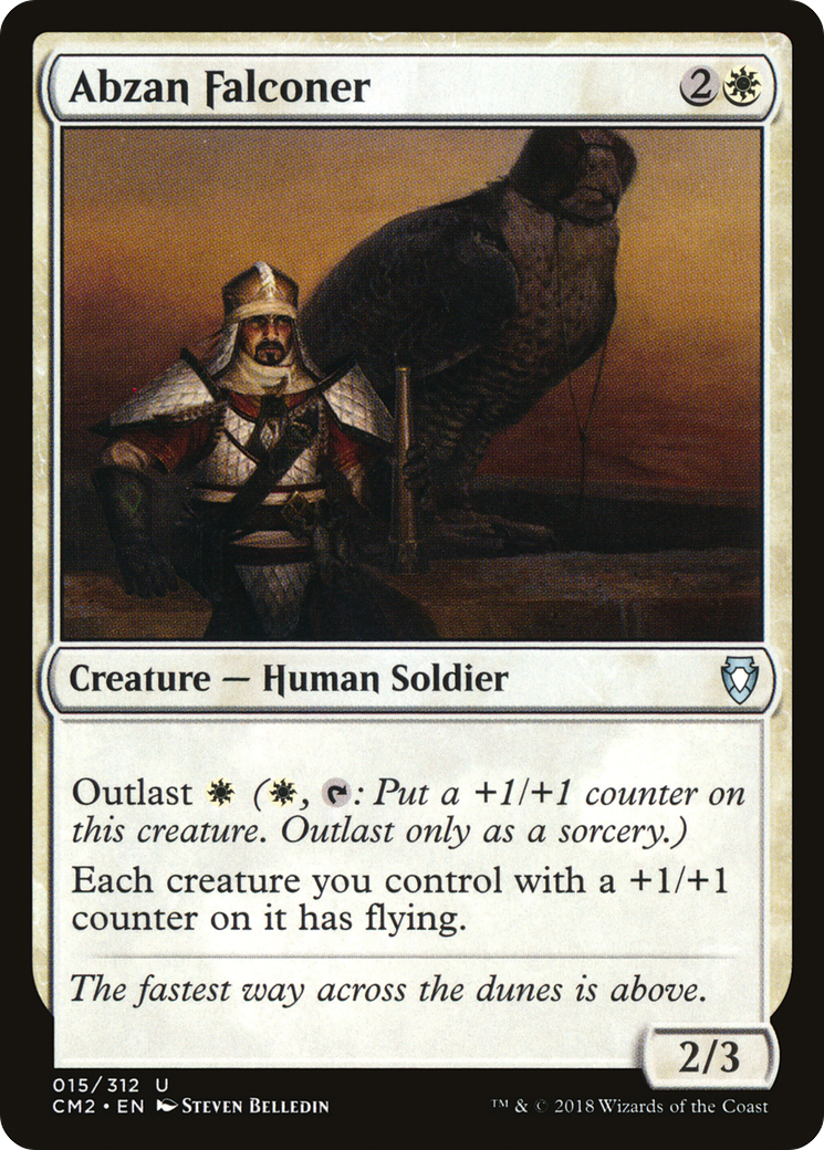 Abzan Falconer (CM2-015) - Commander Anthology Volume II - Premium MTG Single from Wizards of the Coast - Just $0.08! Shop now at Game Crave Tournament Store