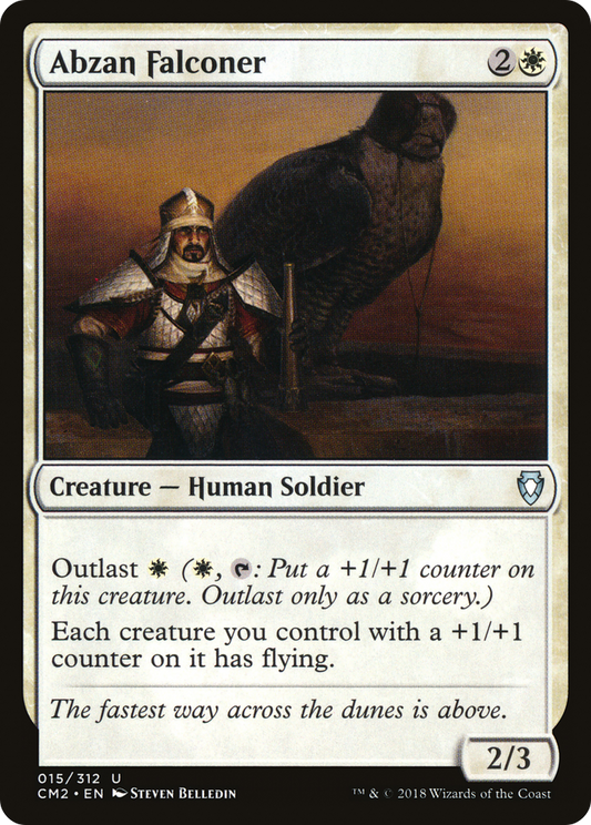 Abzan Falconer (CM2-015) - Commander Anthology Volume II - Premium MTG Single from Wizards of the Coast - Just $0.08! Shop now at Game Crave Tournament Store