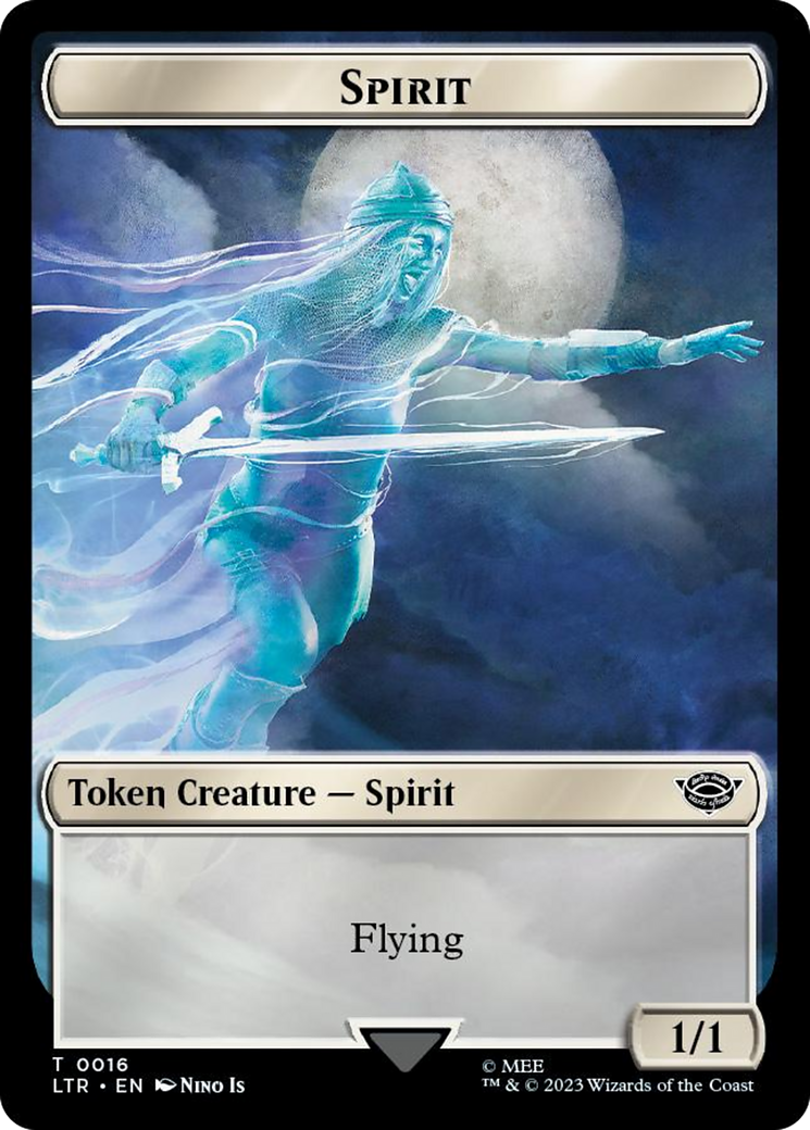 Spirit (TLTR-016) - Tales of Middle-earth Tokens Foil - Premium MTG Single from Wizards of the Coast - Just $0! Shop now at Game Crave Tournament Store