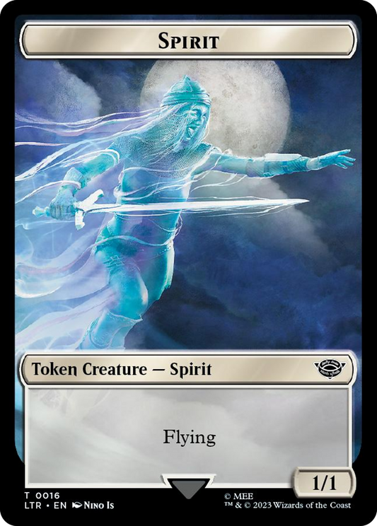 Spirit (TLTR-016) - Tales of Middle-earth Tokens Foil - Premium MTG Single from Wizards of the Coast - Just $0! Shop now at Game Crave Tournament Store