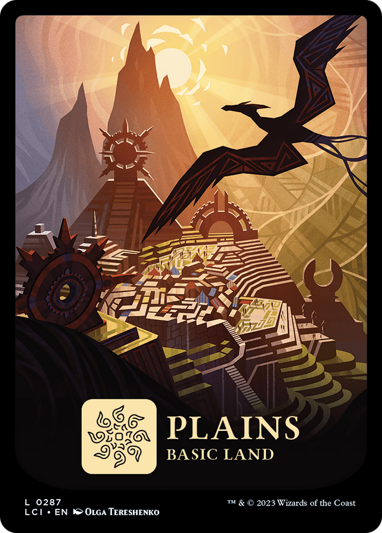 Plains (LCI-287) - The Lost Caverns of Ixalan Foil - Premium MTG Single from Wizards of the Coast - Just $0.42! Shop now at Game Crave Tournament Store