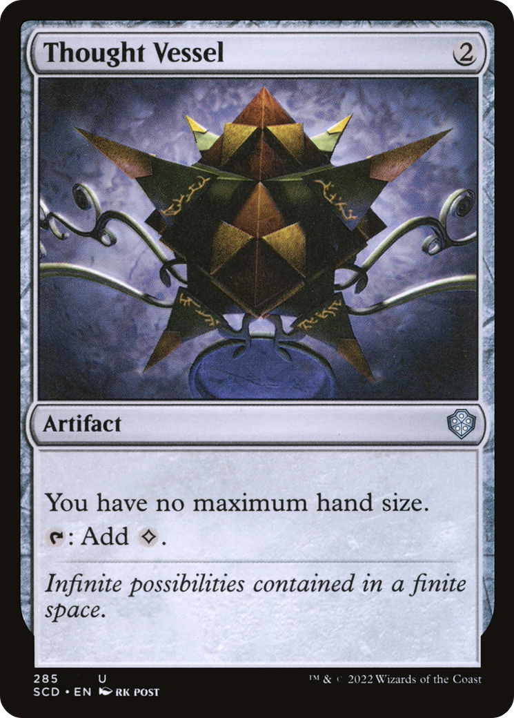 Thought Vessel (SCD-285) - Starter Commander Decks - Premium MTG Single from Wizards of the Coast - Just $0.31! Shop now at Game Crave Tournament Store