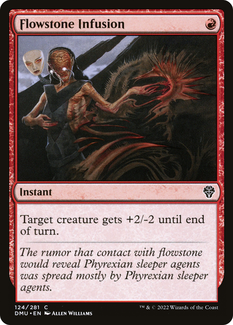 Flowstone Infusion (DMU-124) - Dominaria United - Premium MTG Single from Wizards of the Coast - Just $0.08! Shop now at Game Crave Tournament Store