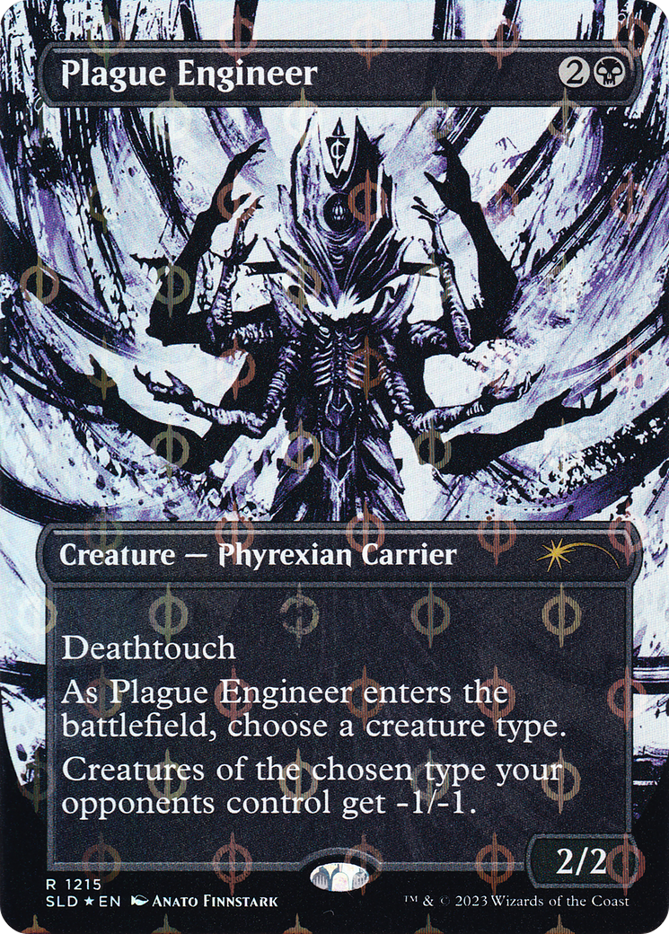 Plague Engineer (SLD-1215) - Secret Lair Drop (Borderless) Foil - Premium MTG Single from Wizards of the Coast - Just $1.74! Shop now at Game Crave Tournament Store