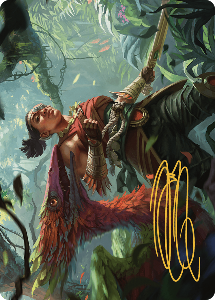 Wayta, Trainer Prodigy // Wayta, Trainer Prodigy (ALCI-071) - The Lost Caverns of Ixalan Art Series (Borderless) Foil - Premium MTG Single from Wizards of the Coast - Just $0! Shop now at Game Crave Tournament Store