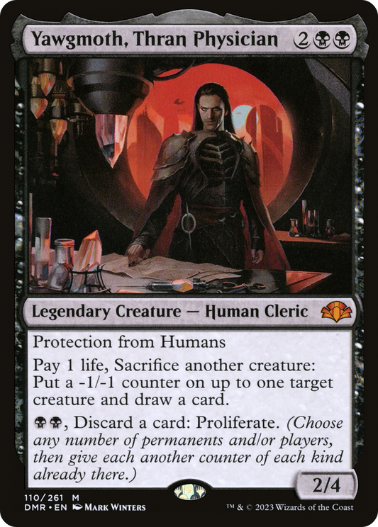 Yawgmoth, Thran Physician (DMR-110) - Dominaria Remastered - Premium MTG Single from Wizards of the Coast - Just $10.17! Shop now at Game Crave Tournament Store