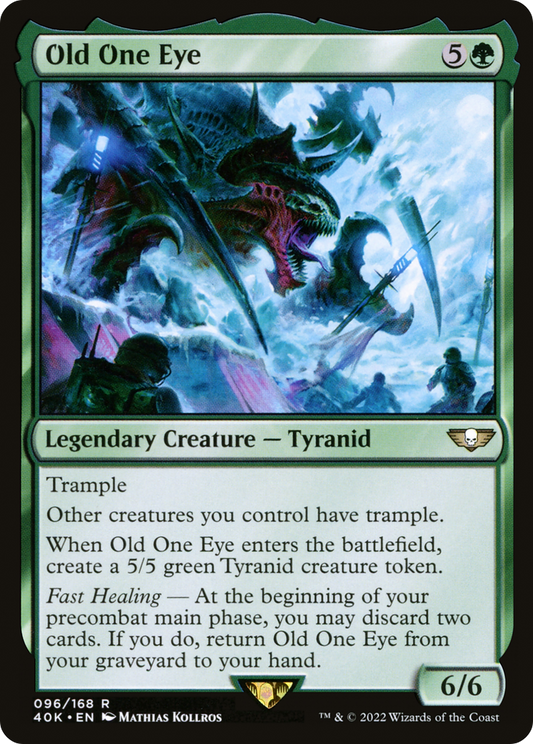 Old One Eye (40K-096) - Warhammer 40,000 Commander - Premium MTG Single from Wizards of the Coast - Just $2.52! Shop now at Game Crave Tournament Store