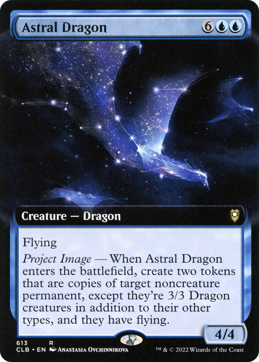 Astral Dragon (CLB-613) - Commander Legends: Battle for Baldur's Gate: (Extended Art) - Premium MTG Single from Wizards of the Coast - Just $5.29! Shop now at Game Crave Tournament Store