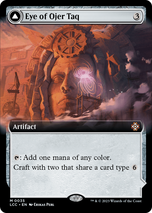 Eye of Ojer Taq // Apex Observatory (LCC-035) - The Lost Caverns of Ixalan Commander: (Extended Art) Foil - Premium MTG Single from Wizards of the Coast - Just $0.43! Shop now at Game Crave Tournament Store