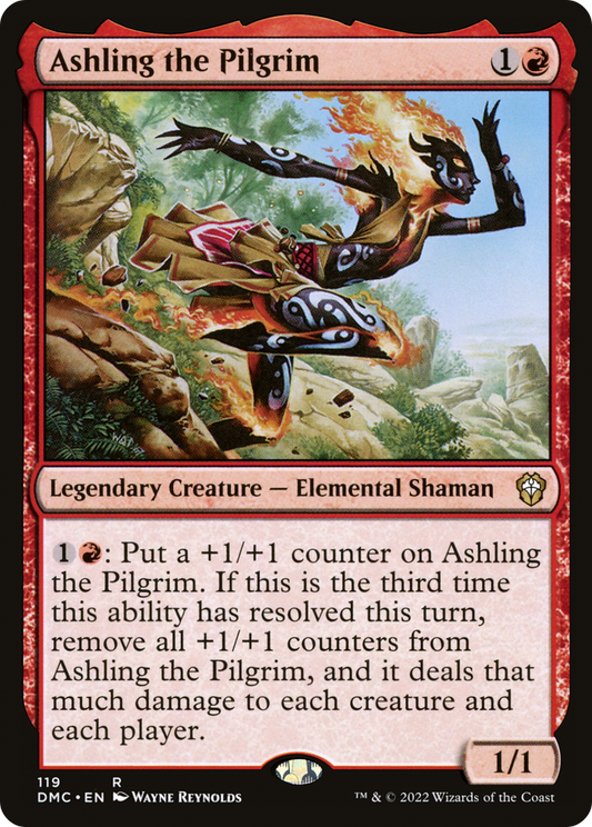 Ashling the Pilgrim (DMC-119) - Dominaria United Commander - Premium MTG Single from Wizards of the Coast - Just $0.25! Shop now at Game Crave Tournament Store