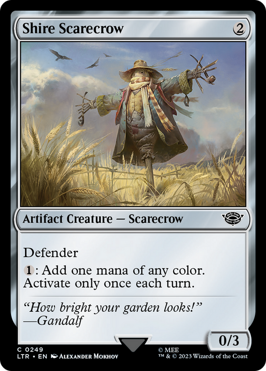 Shire Scarecrow (LTR-249) - The Lord of the Rings: Tales of Middle-earth - Premium MTG Single from Wizards of the Coast - Just $0.25! Shop now at Game Crave Tournament Store