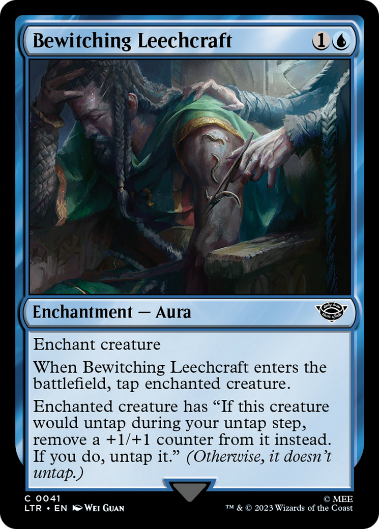 Bewitching Leechcraft (LTR-041) - The Lord of the Rings: Tales of Middle-earth Foil - Premium MTG Single from Wizards of the Coast - Just $0.25! Shop now at Game Crave Tournament Store