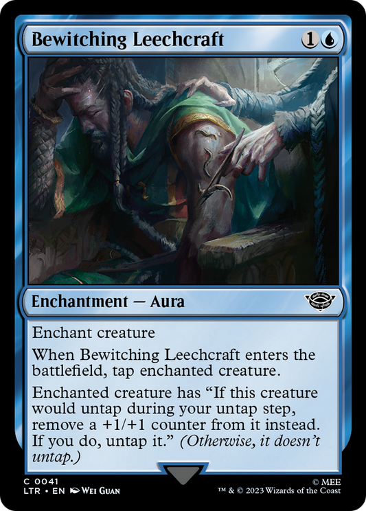 Bewitching Leechcraft (LTR-041) - The Lord of the Rings: Tales of Middle-earth Foil - Premium MTG Single from Wizards of the Coast - Just $0.25! Shop now at Game Crave Tournament Store