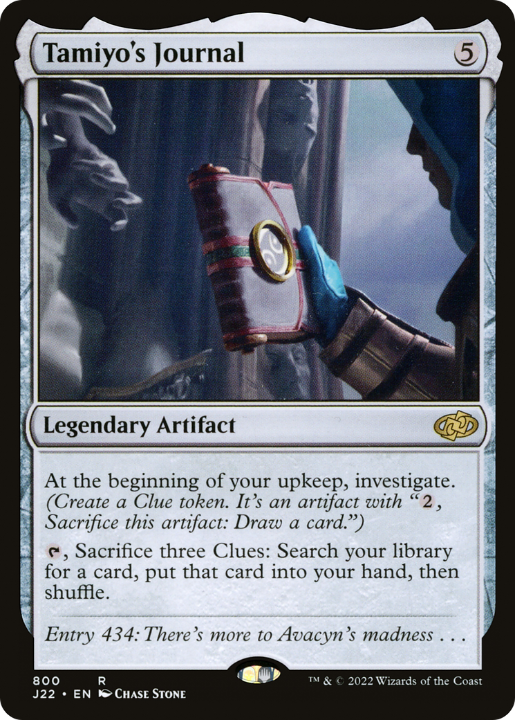 Tamiyo's Journal (J22-800) - Jumpstart 2022 - Premium MTG Single from Wizards of the Coast - Just $0.30! Shop now at Game Crave Tournament Store