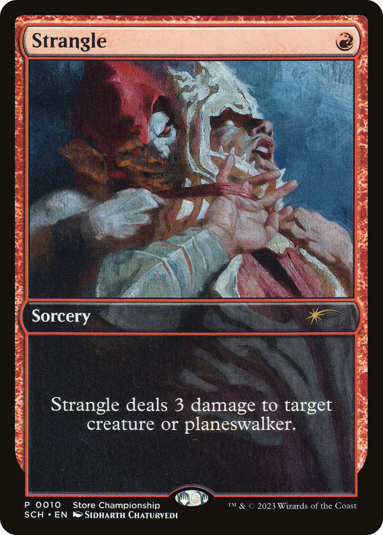 Strangle (SCH-010) - Store Championships - Premium MTG Single from Wizards of the Coast - Just $0.08! Shop now at Game Crave Tournament Store