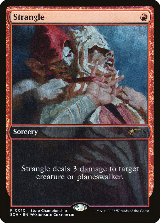 Strangle (SCH-010) - Store Championships - Premium MTG Single from Wizards of the Coast - Just $0.08! Shop now at Game Crave Tournament Store