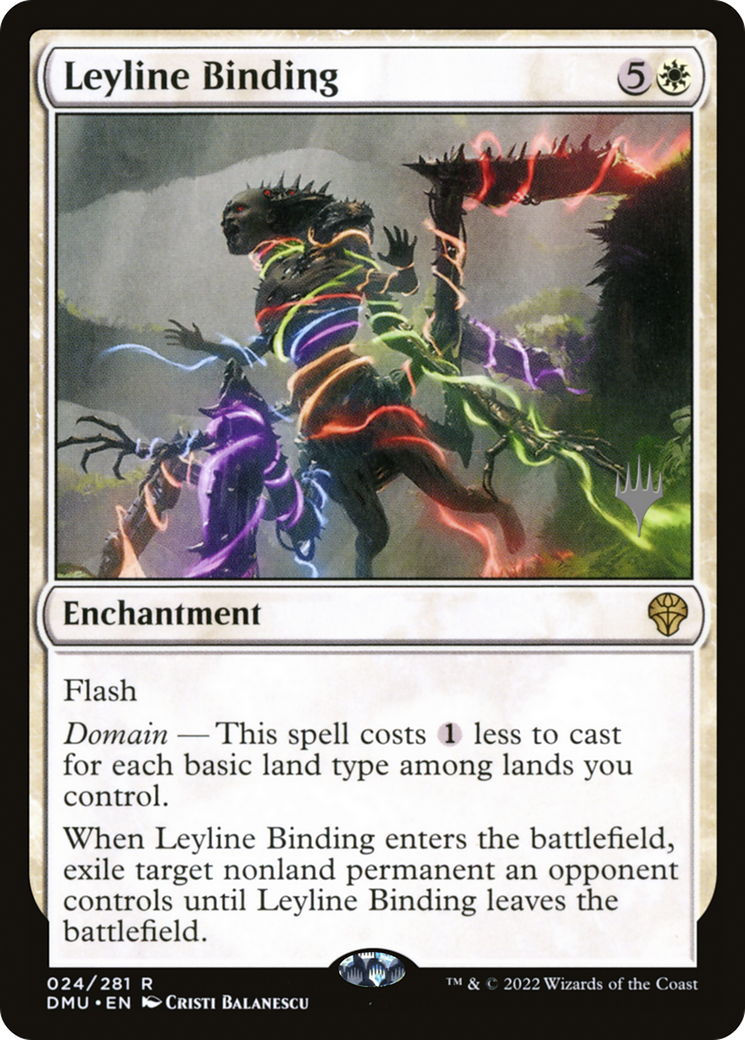 Leyline Binding (PDMU-24P) - Dominaria United Promos - Premium MTG Single from Wizards of the Coast - Just $0.25! Shop now at Game Crave Tournament Store