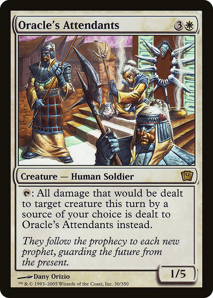 Oracle's Attendants (9ED-30★) - Ninth Edition Foil - Premium MTG Single from Wizards of the Coast - Just $0.11! Shop now at Game Crave Tournament Store