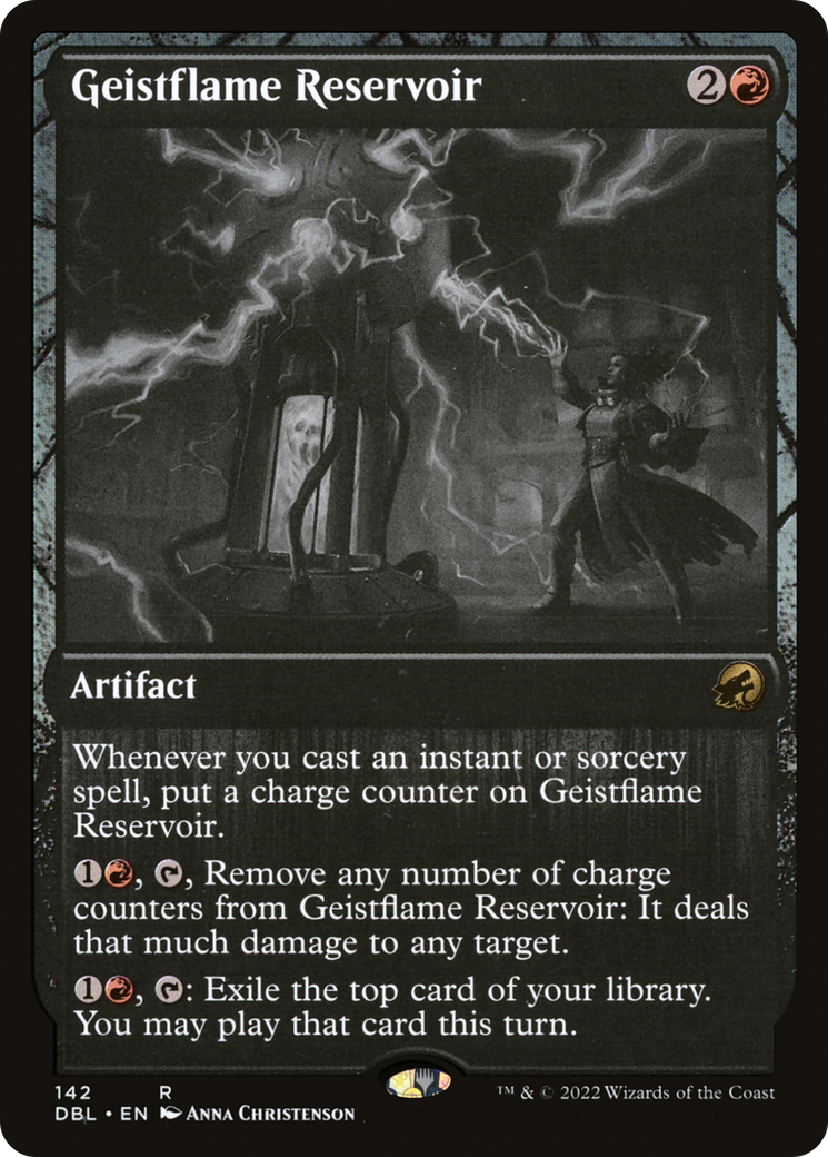 Geistflame Reservoir (DBL-142) - Innistrad: Double Feature - Premium MTG Single from Wizards of the Coast - Just $0.08! Shop now at Game Crave Tournament Store