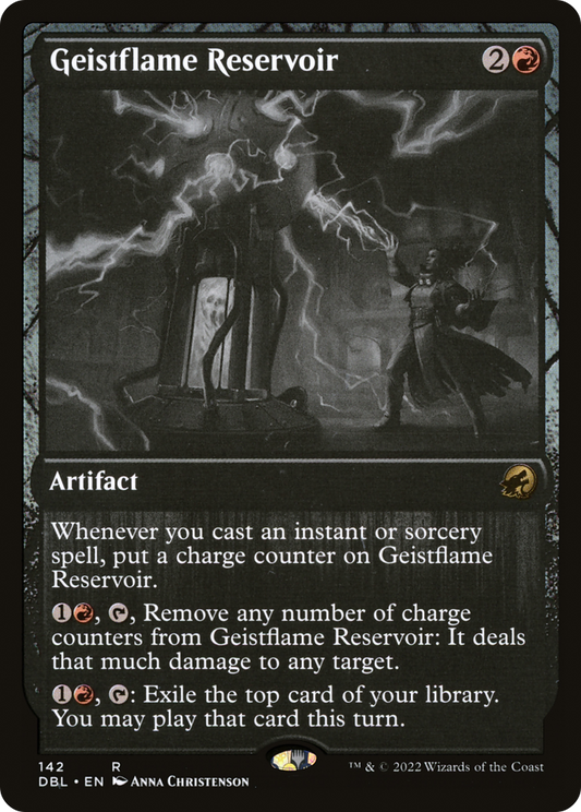 Geistflame Reservoir (DBL-142) - Innistrad: Double Feature - Premium MTG Single from Wizards of the Coast - Just $0.08! Shop now at Game Crave Tournament Store