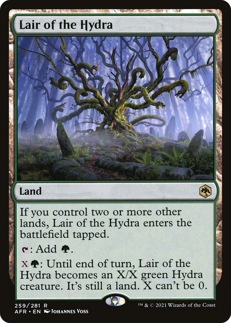 Lair of the Hydra (AFR-259) - Adventures in the Forgotten Realms - Premium MTG Single from Wizards of the Coast - Just $0.08! Shop now at Game Crave Tournament Store