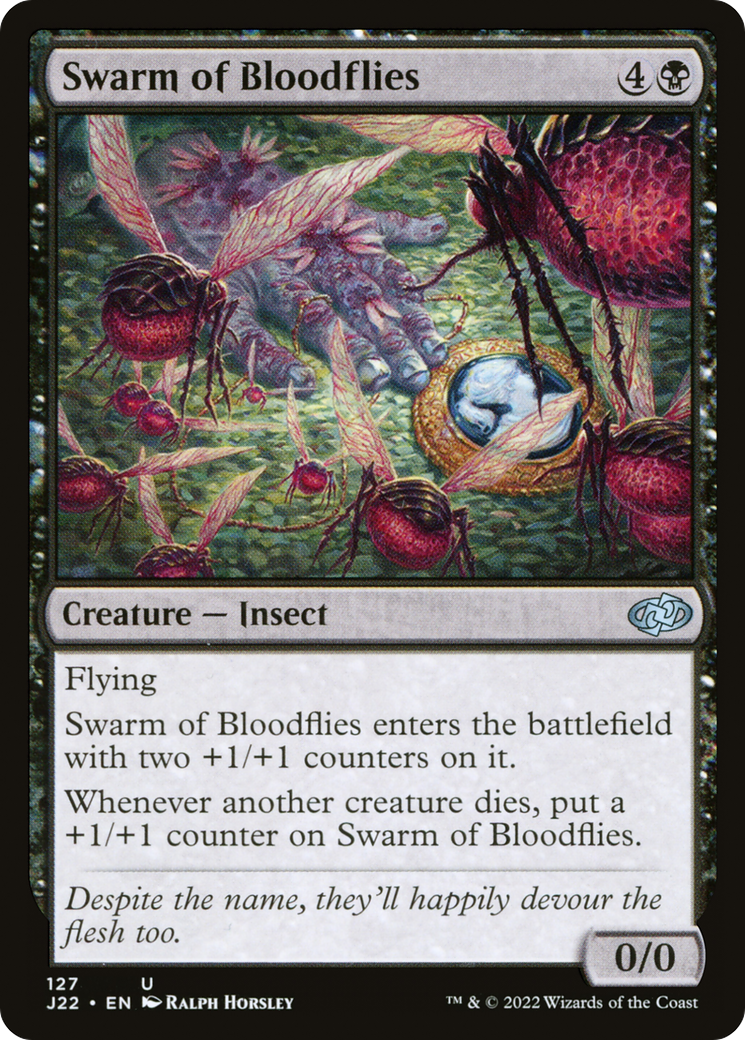 Swarm of Bloodflies (J22-127) - Jumpstart 2022 - Premium MTG Single from Wizards of the Coast - Just $0.08! Shop now at Game Crave Tournament Store