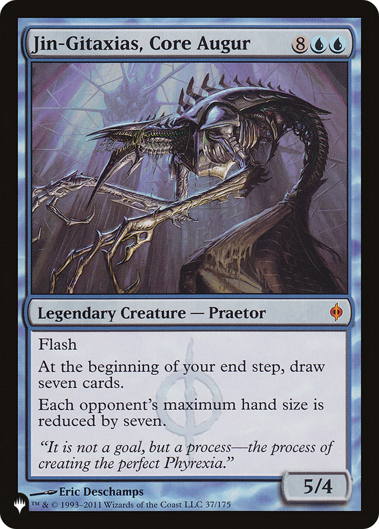 Jin-Gitaxias, Core Augur (PLIST-668) - The List - Premium MTG Single from Wizards of the Coast - Just $2.24! Shop now at Game Crave Tournament Store