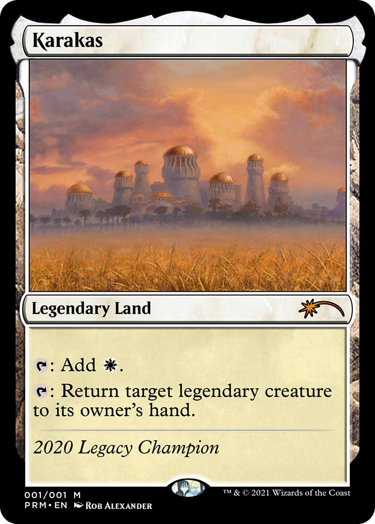 Karakas (OLGC-2020A) - Legacy Championship - Premium MTG Single from Wizards of the Coast - Just $0! Shop now at Game Crave Tournament Store