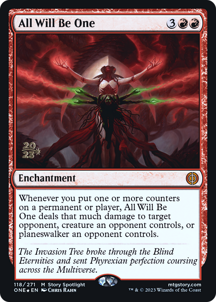 All Will Be One (PONE-118S) - Phyrexia: All Will Be One Promos Foil - Premium MTG Single from Wizards of the Coast - Just $4.15! Shop now at Game Crave Tournament Store